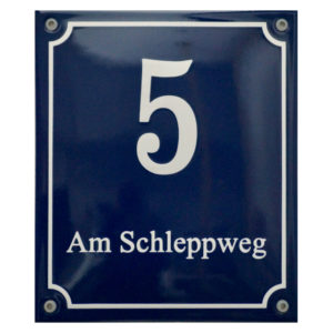 Emaille-Hausnnummer-mit-Name-16x19cm.